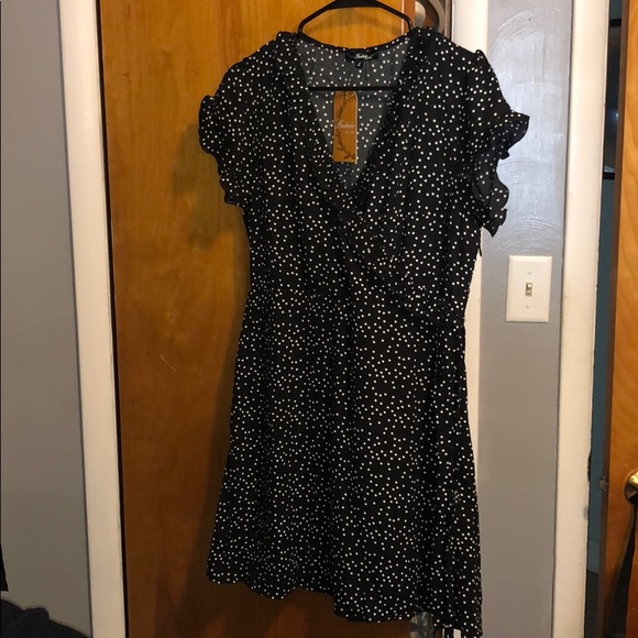 Polka Dot Dress Size L - Picture 1 of 8